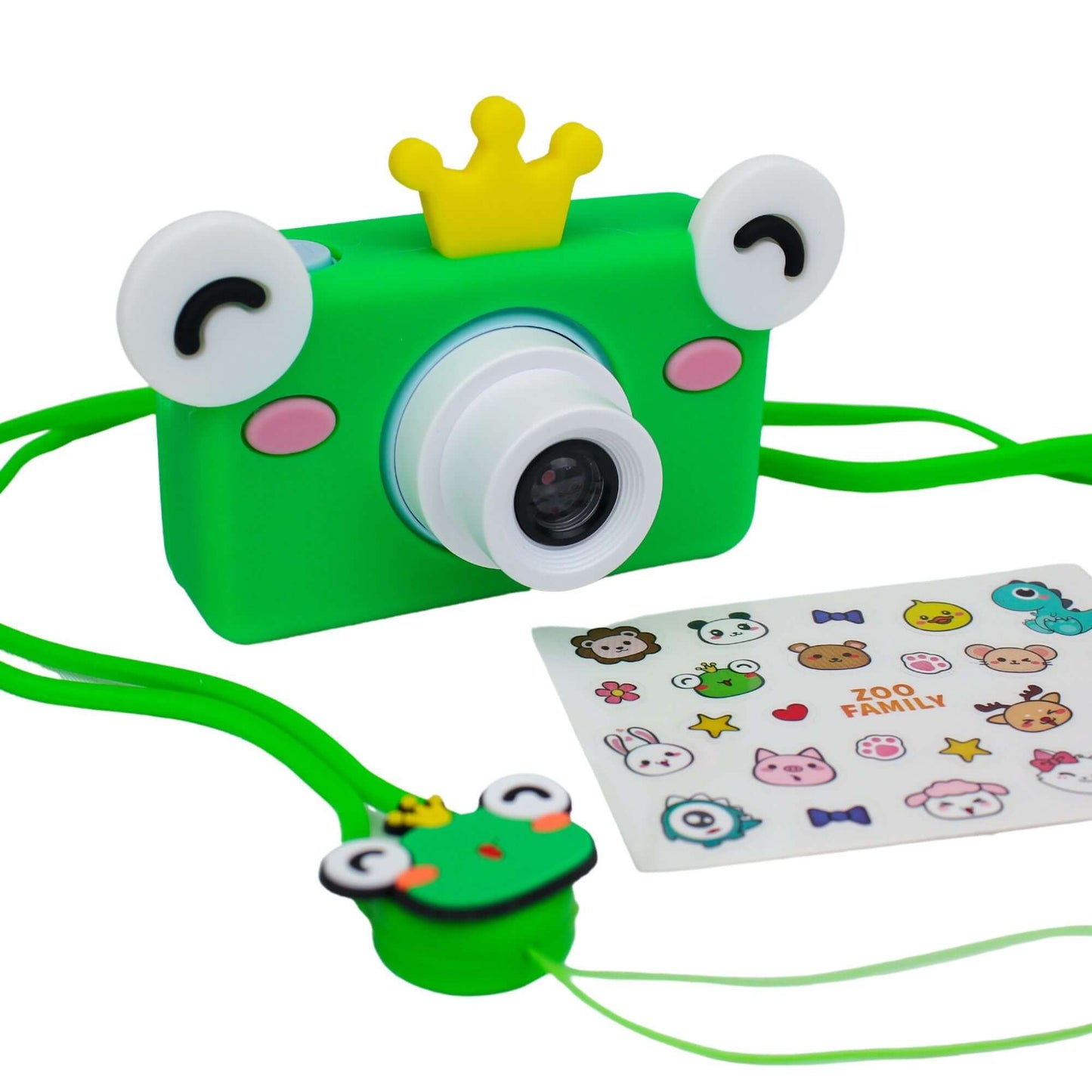 Froschkönig 32MP, Kinder Digitalkamera, 1080p Videokamera