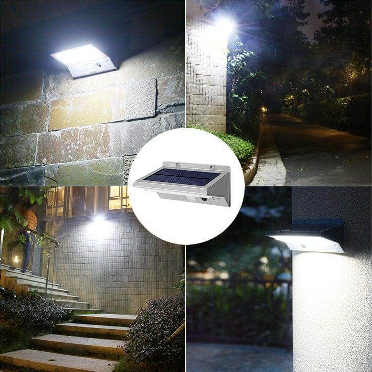 2x 4.2W Solarlampen für Außen, Multi Funktion