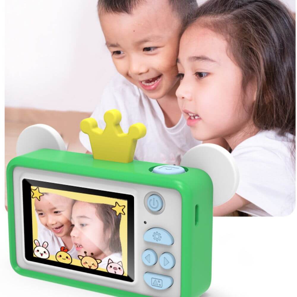 Froschkönig 32MP, Kinder Digitalkamera, 1080p Videokamera